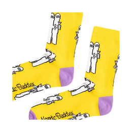 Socken NordicBuddies gelb