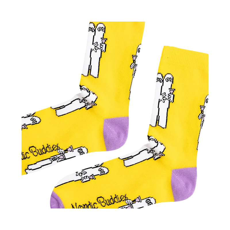 Socken NordicBuddies gelb