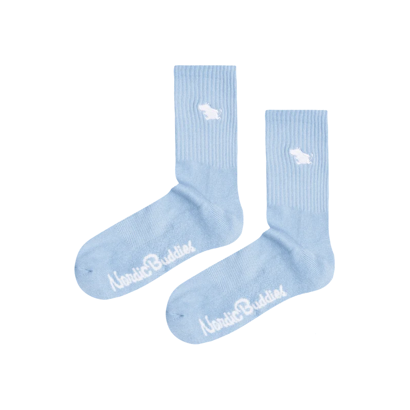 Socken NordicBuddies hellblau