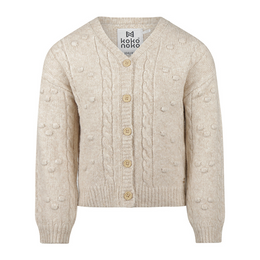 Strickjacke Koko noko beige