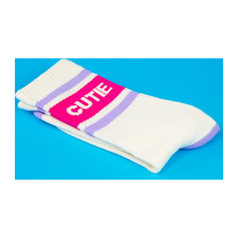 Socken Gumball Poodle weiß