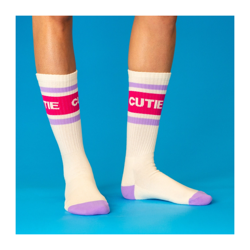 Socken Gumball Poodle weiß