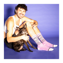 Socken Gumball Poodle lila