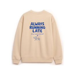 Sweatshirt Liliput beige