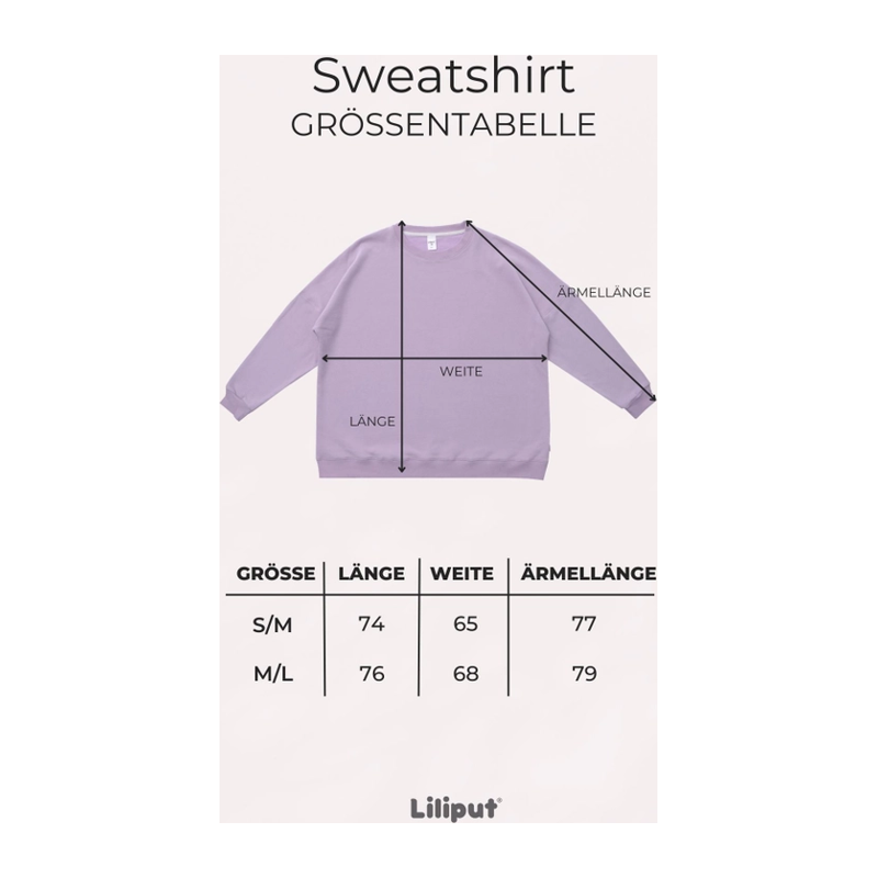 Sweatshirt Liliput flieder