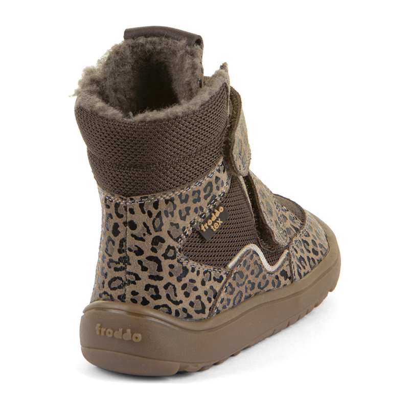Barfuß-Winterschuh Froddo braun