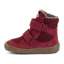 Barfuß-Winterschuh Froddo rot