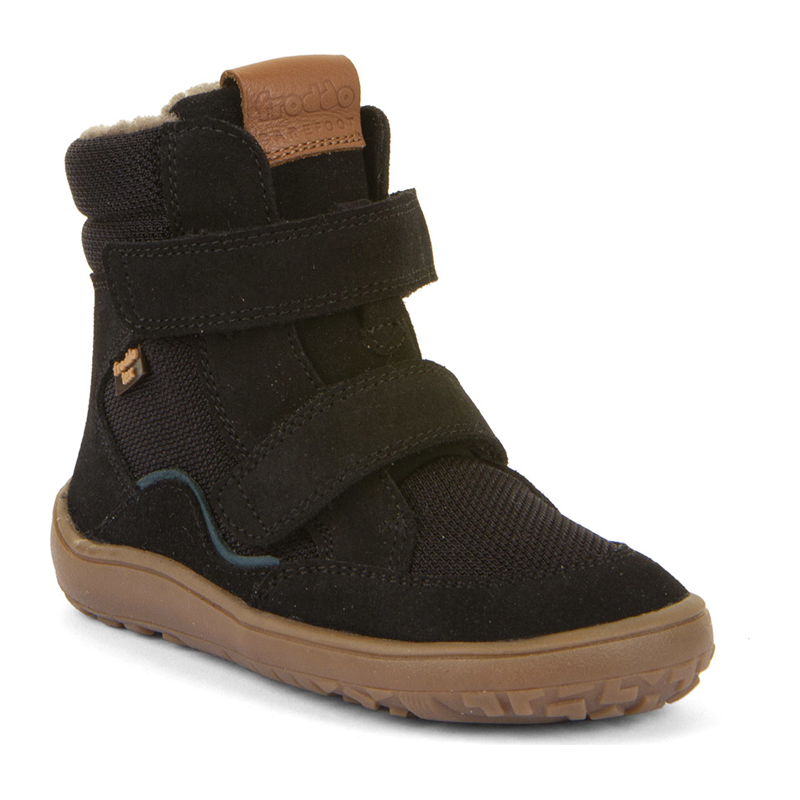 Barfuß-Winterschuh Froddo schwarz