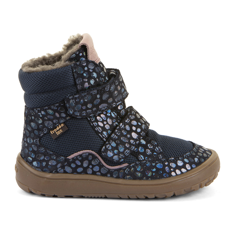 Barfuß-Winterschuh Froddo dunkelblau