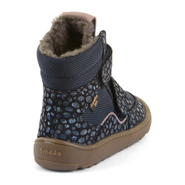 Barfuß-Winterschuh Froddo dunkelblau