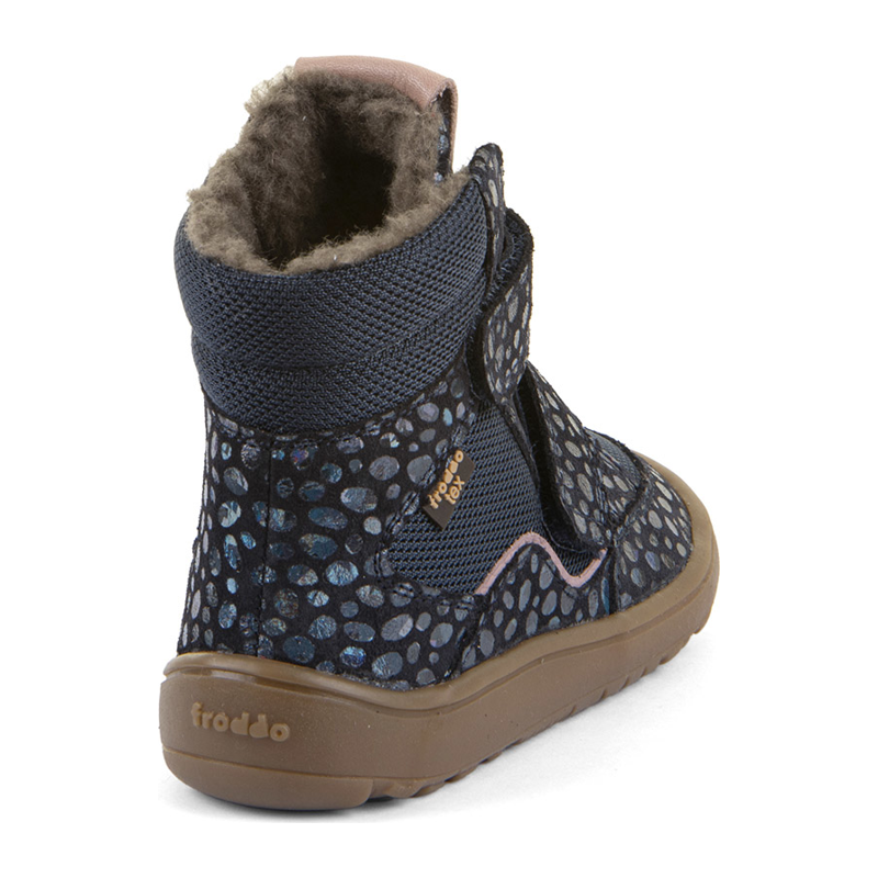 Barfuß-Winterschuh Froddo dunkelblau