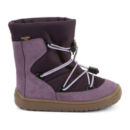 Barfuß-Winterstiefel Froddo lila