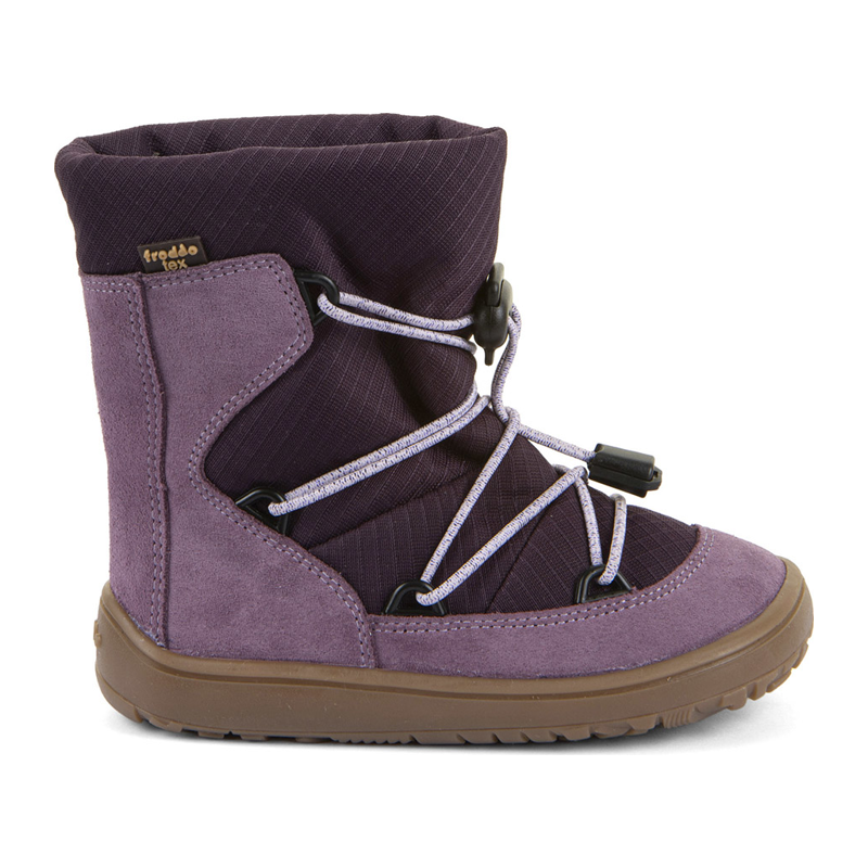 Barfuß-Winterstiefel Froddo lila