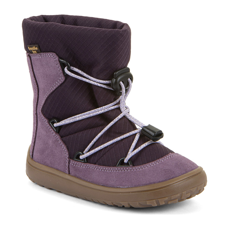 Barfuß-Winterstiefel Froddo lila