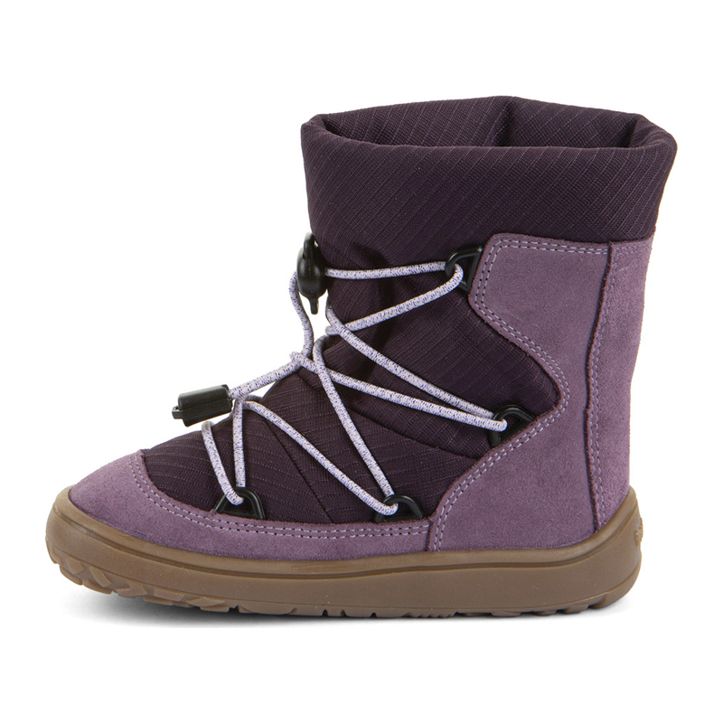 Barfuß-Winterstiefel Froddo lila