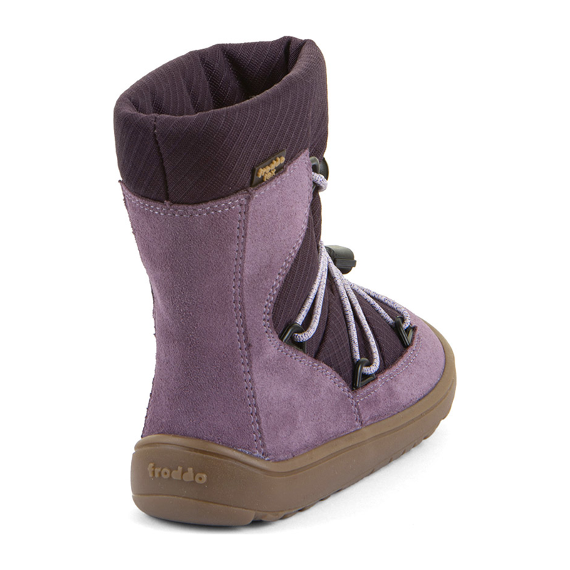 Barfuß-Winterstiefel Froddo lila
